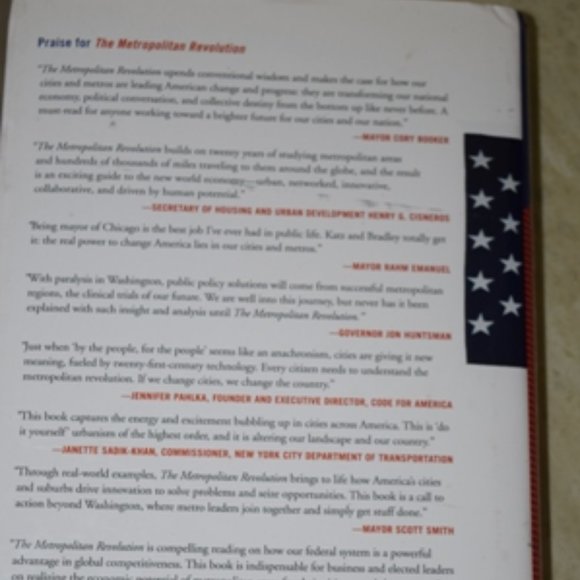 Book: "The Metropolitan Revolution" A must read for better future for our nation - Picture 2 of 4